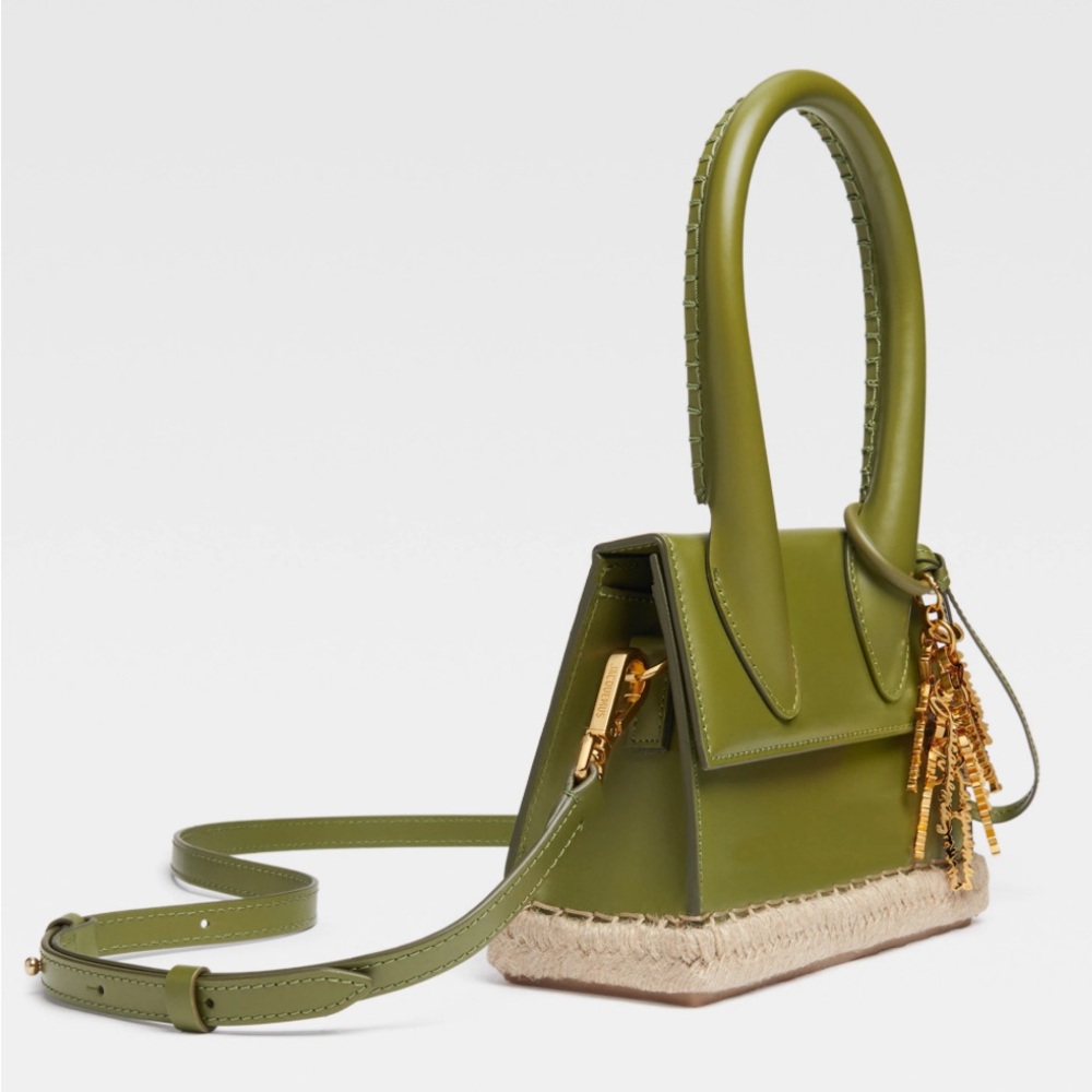 Jacquemus Le Chiquito moyen Cordao Khaki - Picture 8 of 14